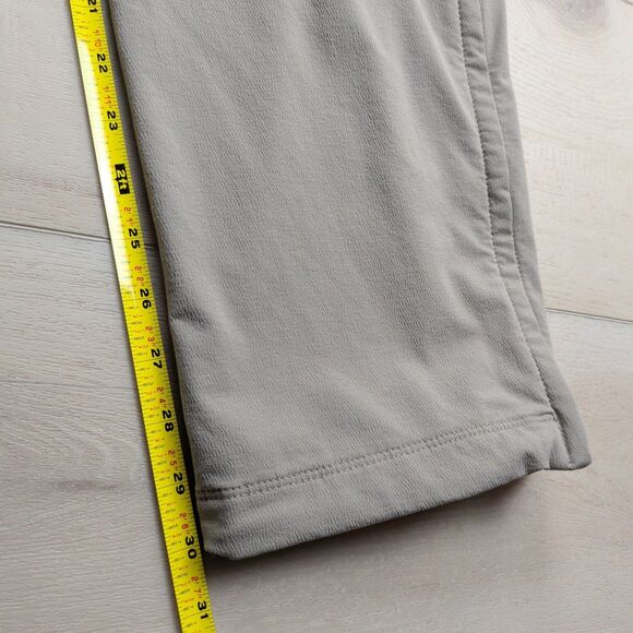The North Face Summit Series Pants Womens M Nylon Belted Beige Ankle Zip - Picture 12 of 15
